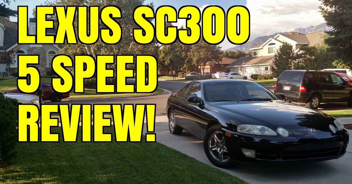 Lexus SC300 MANUAL Review (AKA Toyota Soarer)