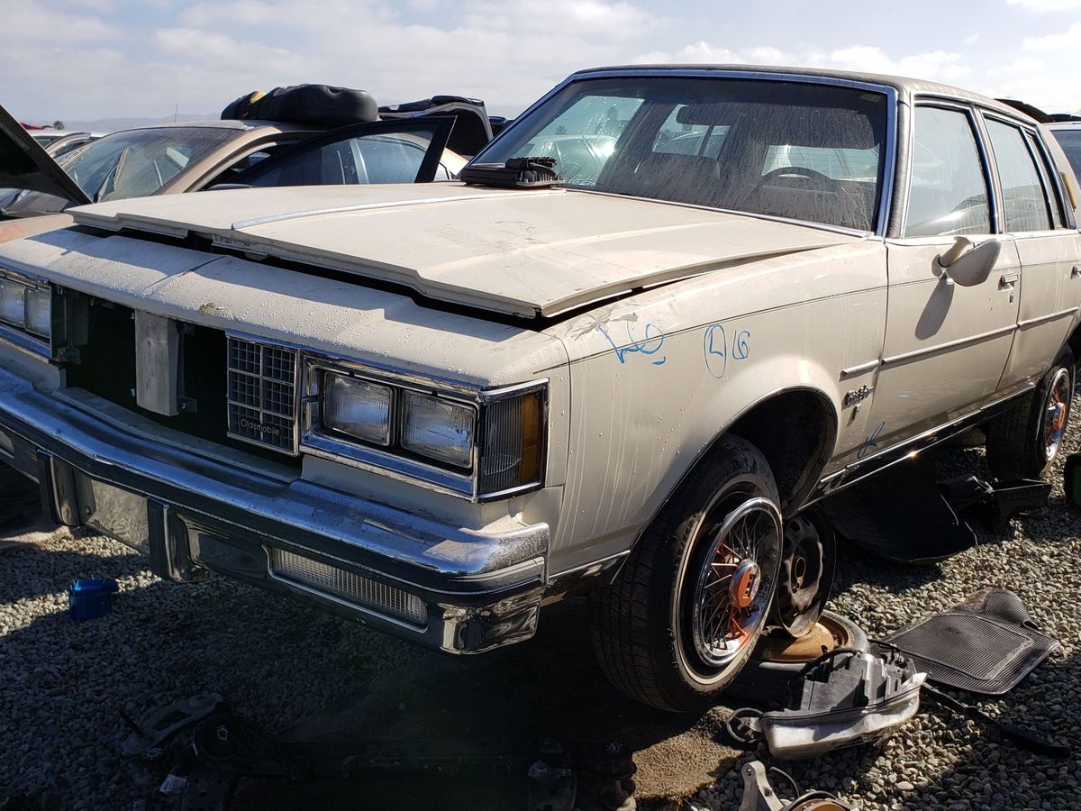 Junkyard Treasure: 1984 Oldsmobile Cutlass Supreme Brougham Sedan