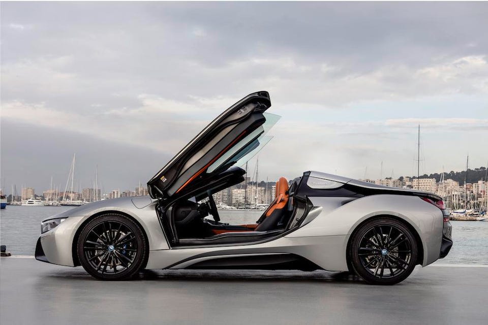 Driving The New i8 Roadster, BMW's Convertible Hybrid Performance Car
