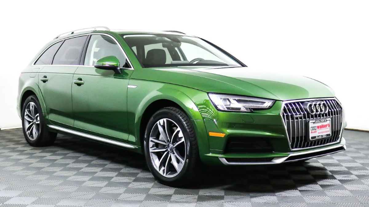I Am So Down For This Brand New Audi Allroad In Metallic Green
