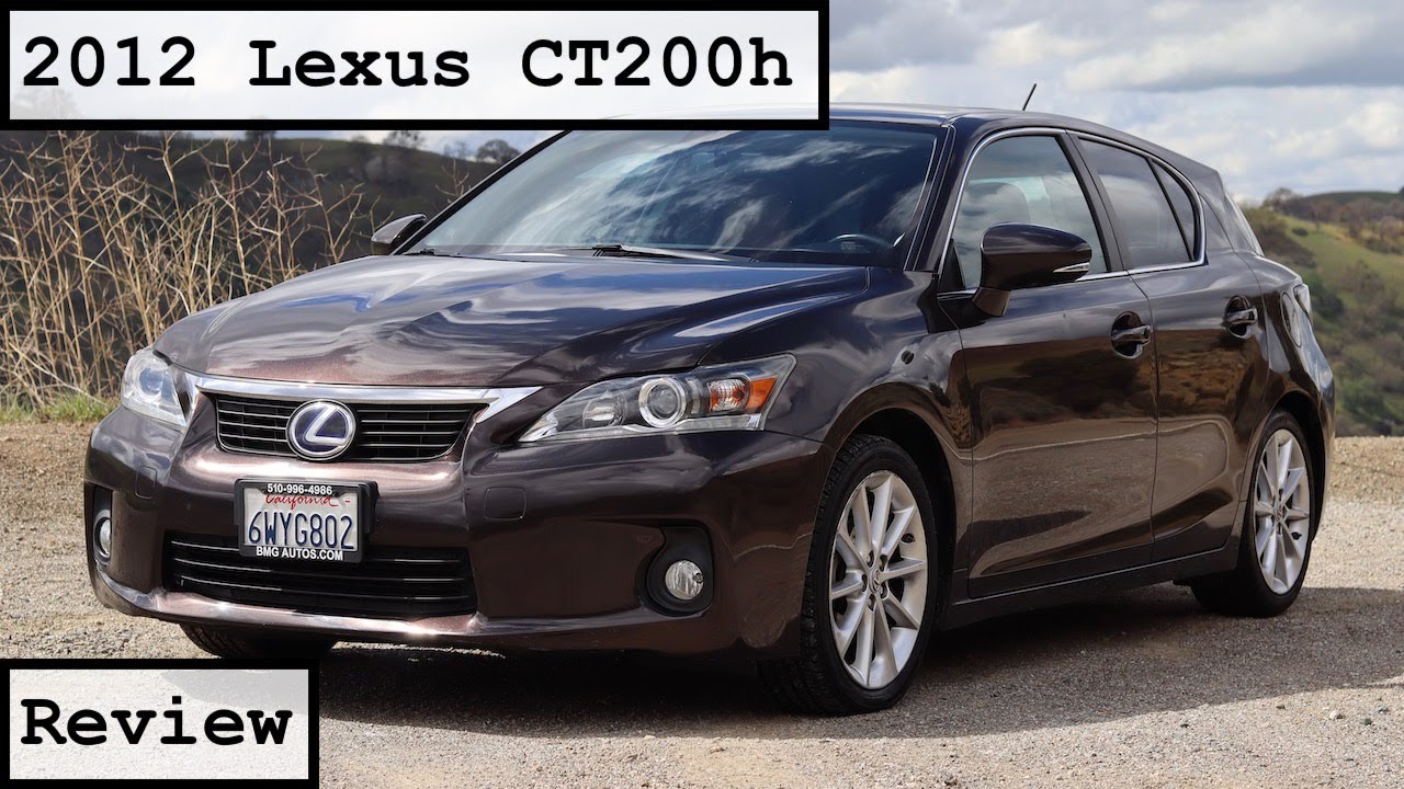 2012 Lexus CT200h Review: The Ultimate Commute Weapon? - YouTube