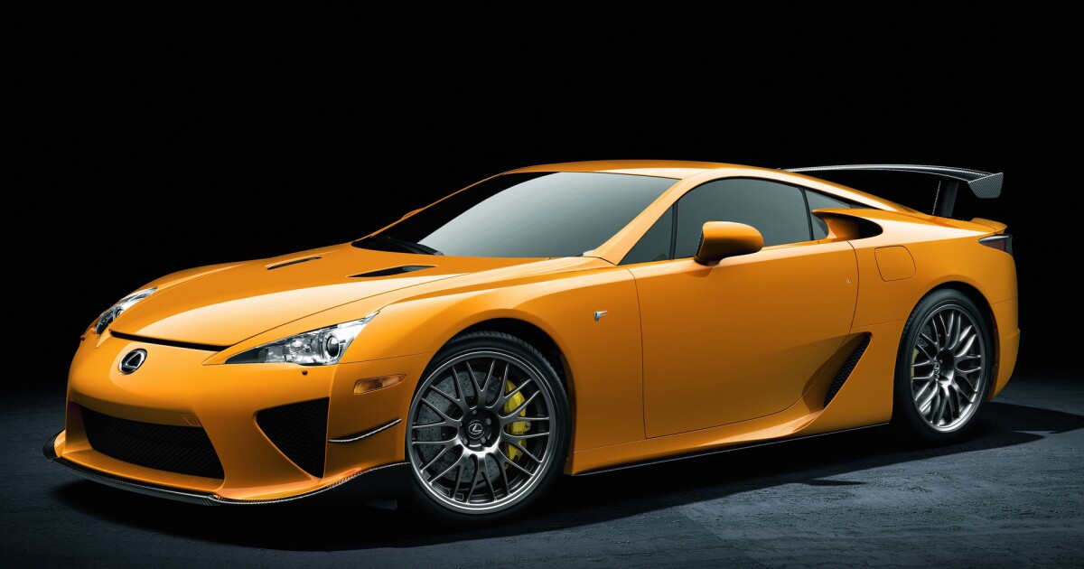 The US$465,000 Lexus LFA Nurburgring – the most expensive Japanese car ever