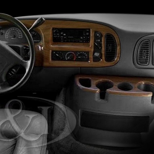 B&I® - Dodge Ram Van 1998 3D Molded Dash Kit
