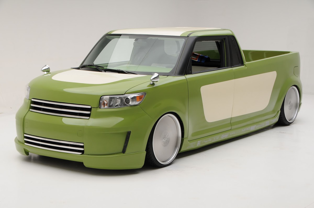 SEMA 2009: Scion xB Retro-Flavored Pickup Concept | Carscoops