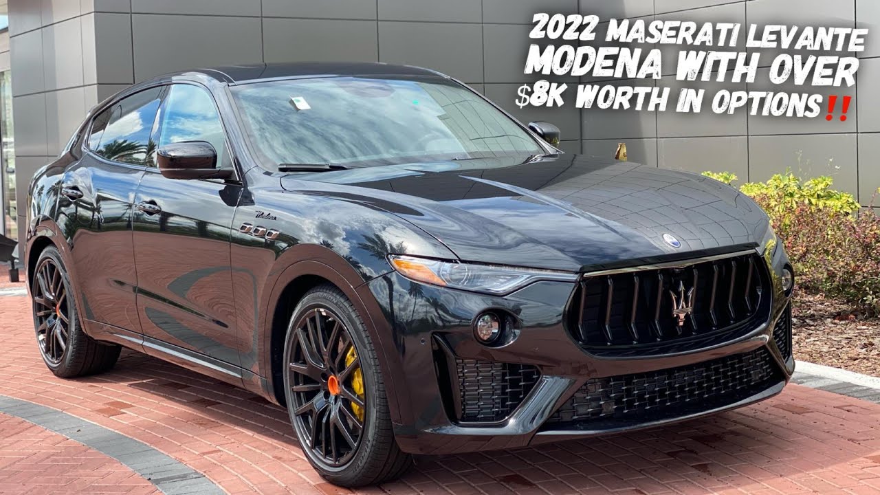 The 2022 Maserati Levante Modena Makes Its Debut As Practical But Monstrous  SUV! - YouTube