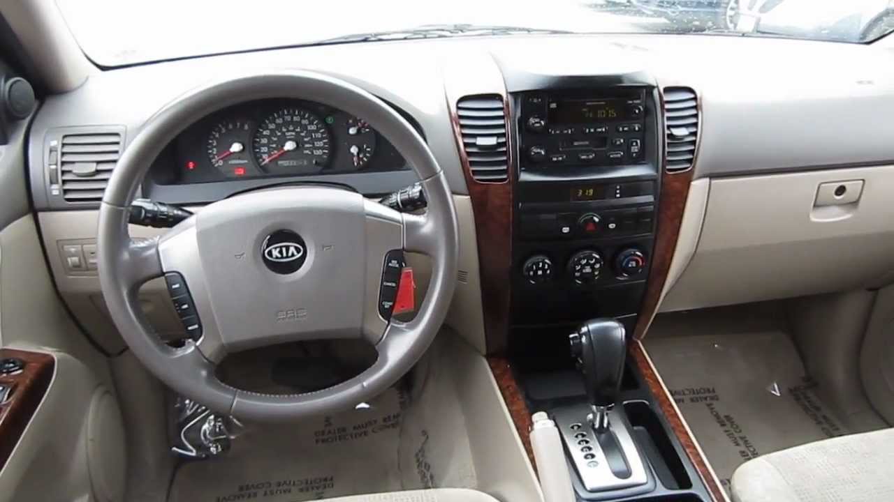 2004 Kia Sorento EX 4WD, green - Stock# L268273 - Interior - YouTube