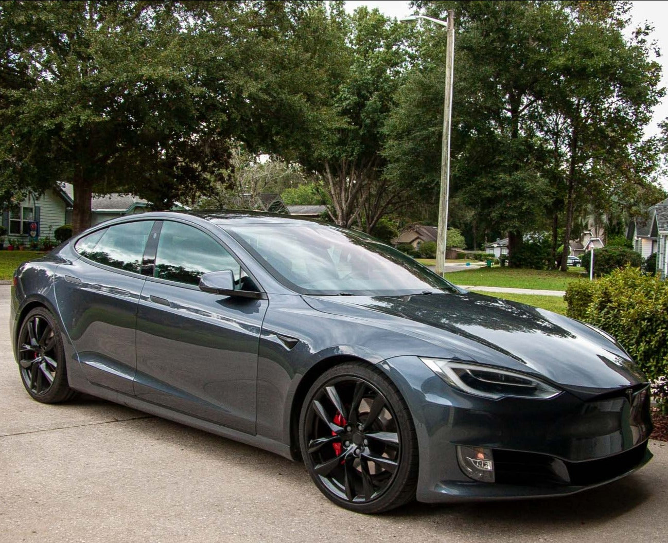 Tesla Model S Complete Chrome Delete Kit | Tesla Model S Accessories |  TESBROS