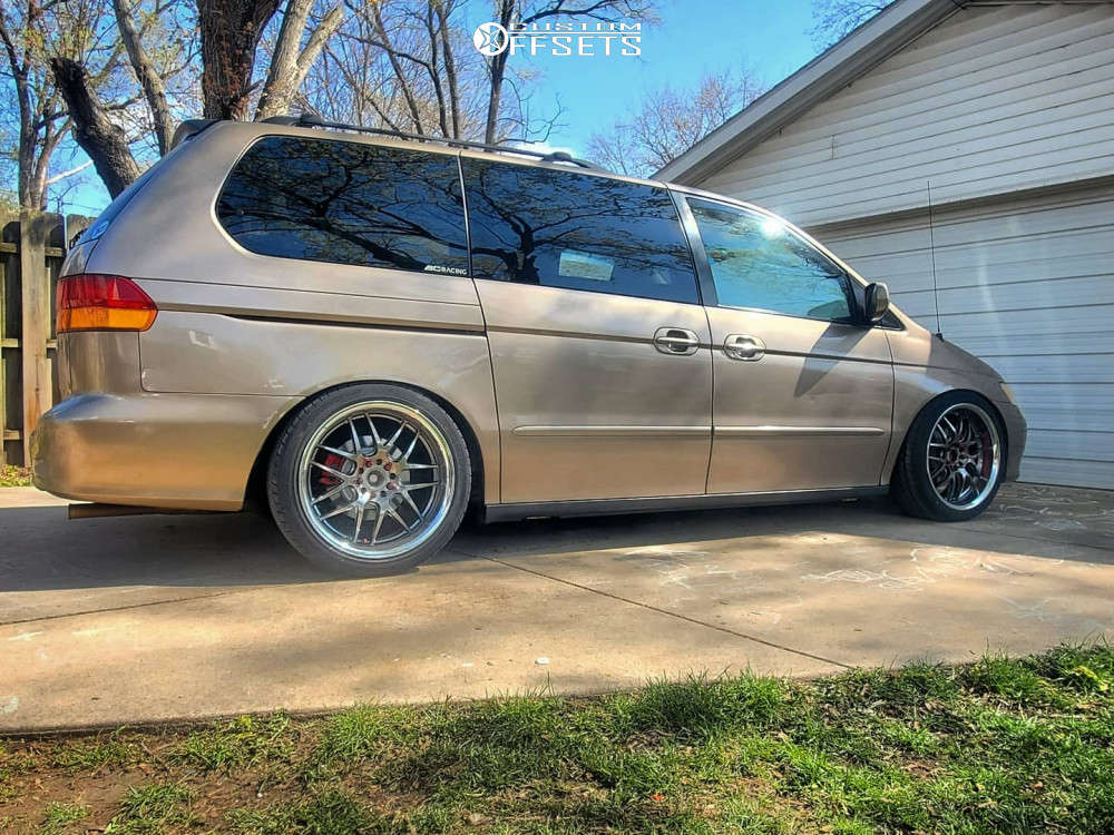 2003 Honda Odyssey with 20x9 13 XXR 526 and 245/40R20 Vercelli Strada Ii  and Coilovers | Custom Offsets