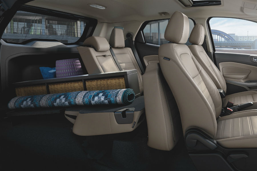 rear interior of a 2021 Ford EcoSport_o - Brandon Ford