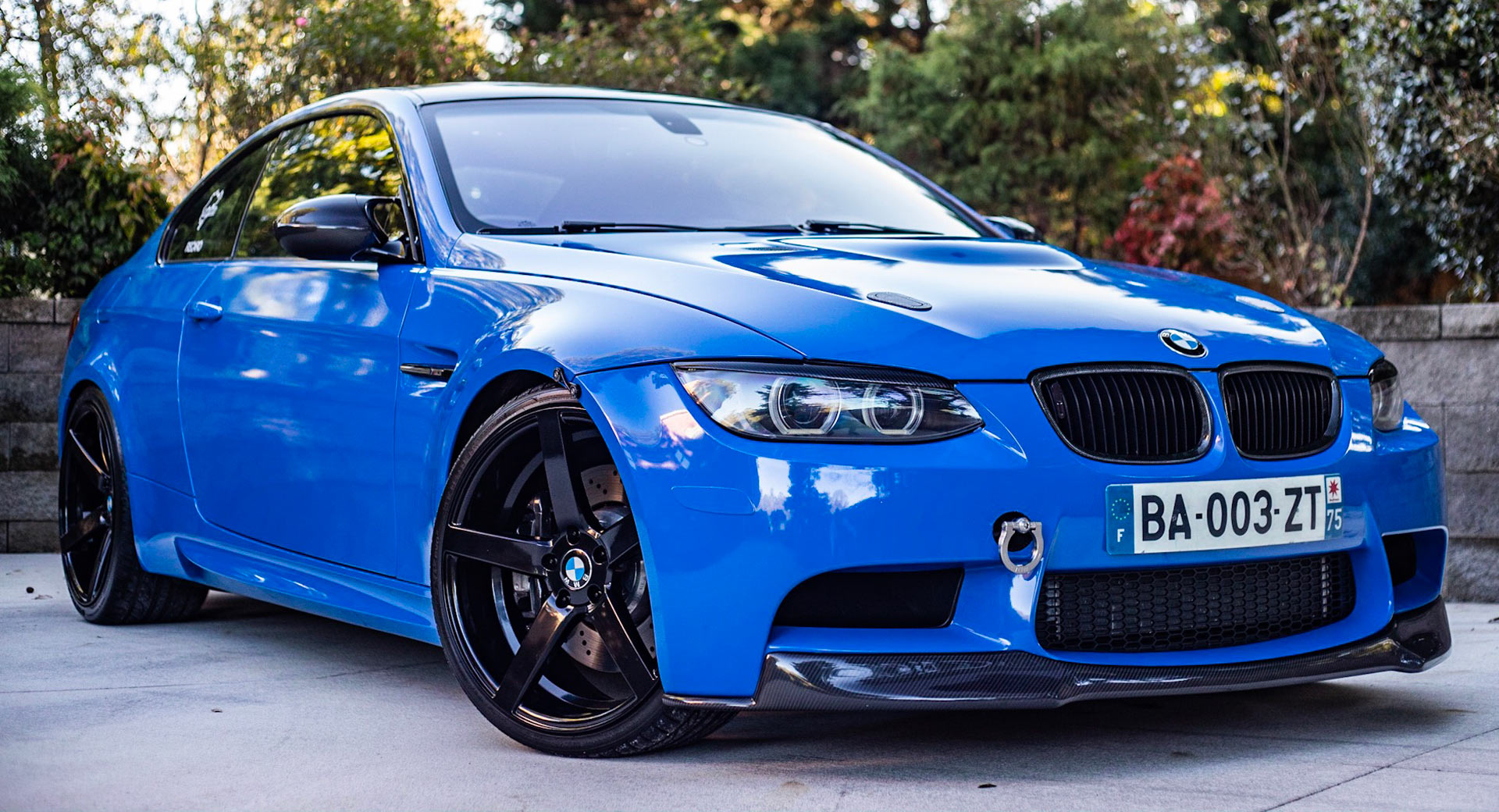 Supercharged 2011 BMW M3 Competition Is A Blue Gem If Aftermarket Mods Is  Your Thing | Carscoops