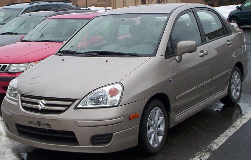 File:2005-07 Suzuki Aerio Sedan.jpg - Wikimedia Commons
