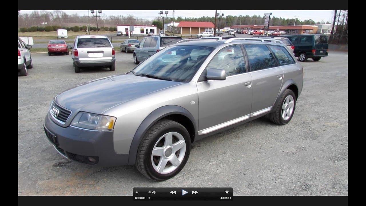 2003 Audi Allroad Quattro BiTurbo Start Up, Exhaust, and In Depth Review -  YouTube