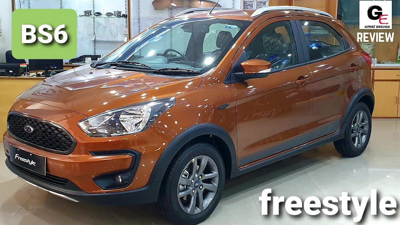 2020 Ford Freestyle Titanium Plus BS6 | review | features | changes ? |  specs | price !! - YouTube