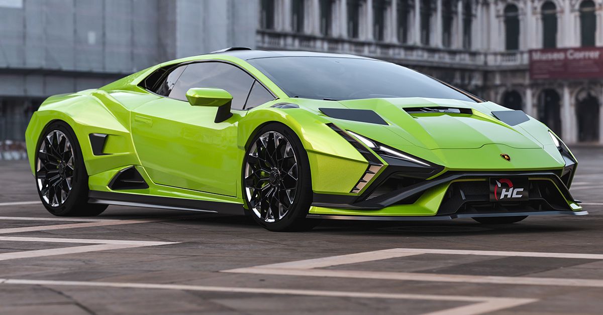 This Is What The Next-Gen Lamborghini Huracan Hybrid Supercar Should Look  Like
