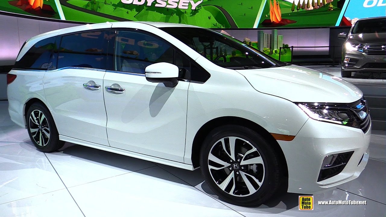 2018 Honda Odyssey Elite - Exterior and Interior Walkaround - Debut at 2017  Detroit Auto Show - YouTube