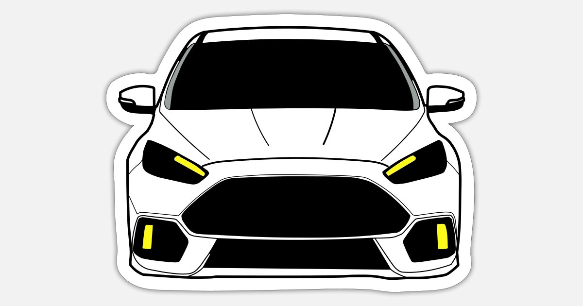 Ford Focus RS' Sticker | Spreadshirt