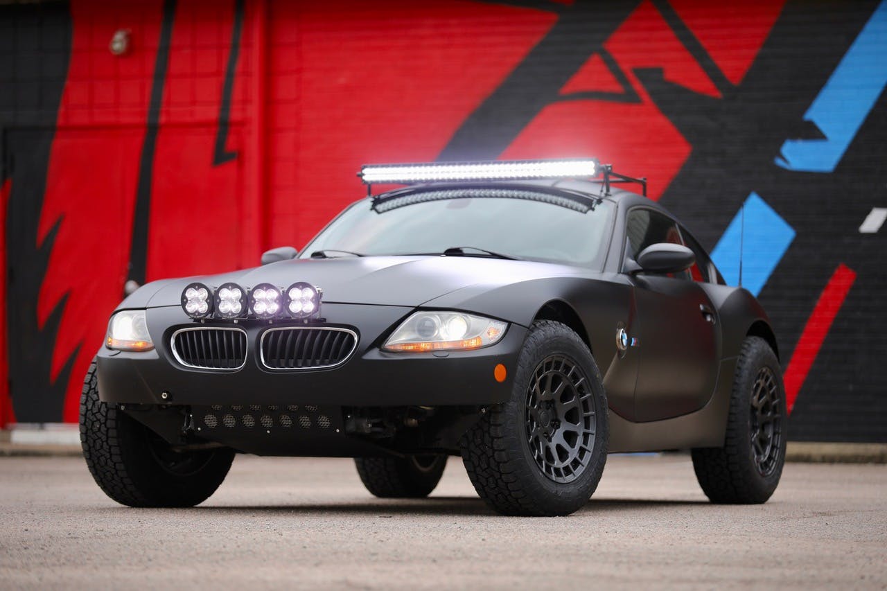 Homebrew safari-style Z4 M Coupe straddles the line “between cool and dumb”  - Hagerty Media