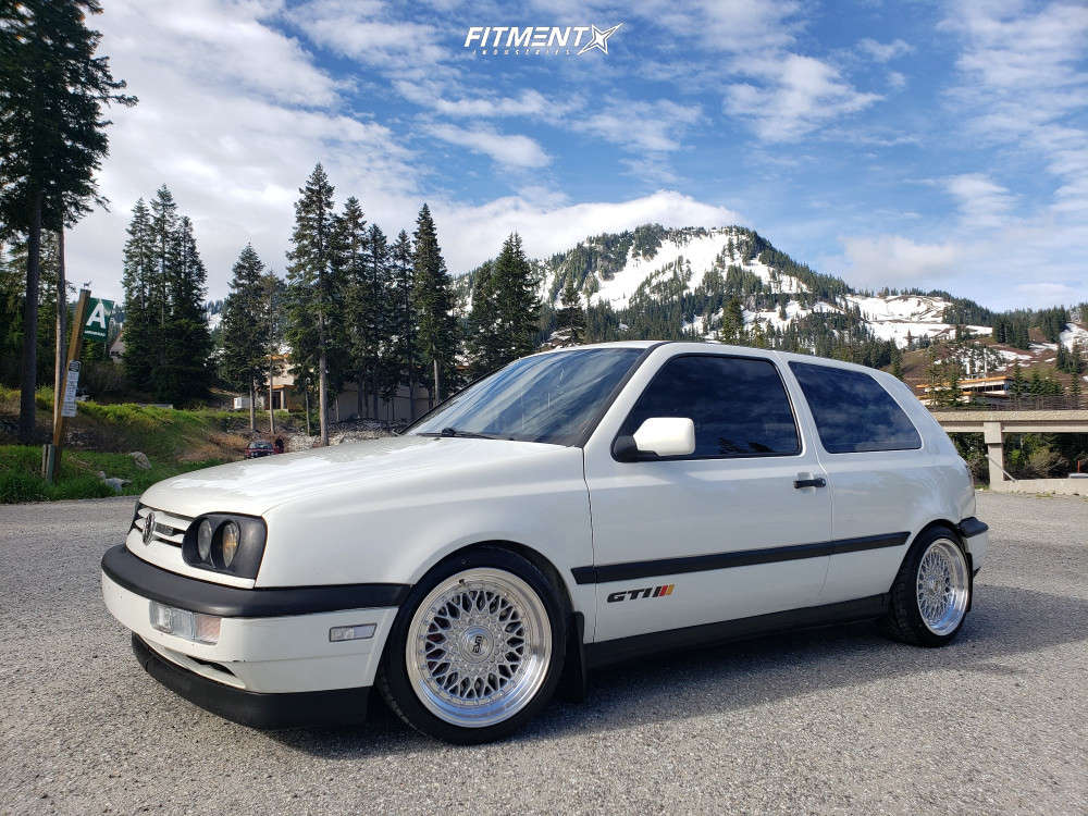 1998 Volkswagen GTI Base with 16x8 ESM 002r and Nitto 205x40 on Coilovers |  1838231 | Fitment Industries