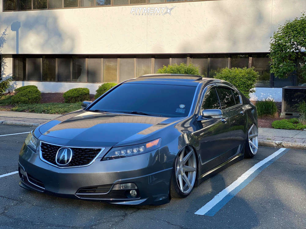 2012 Acura TL SH-AWD with 20x10 Rohana Rc7 and Lexani 245x35 on Air  Suspension | 1096882 | Fitment Industries