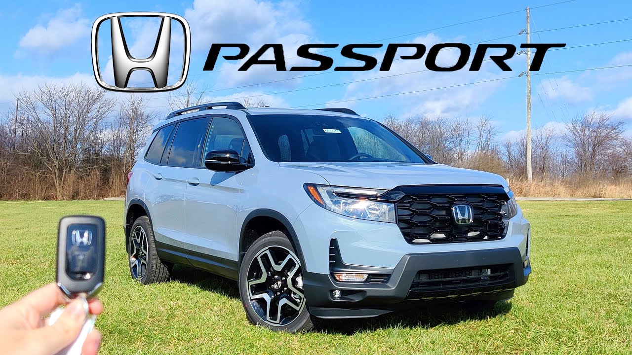 2022 Honda Passport Elite // Is this the UPDATED Mid-Size SUV for You??  (New TOUGHER Design) - YouTube