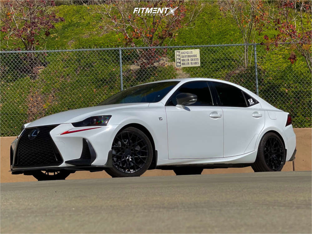 2017 Lexus IS200t F Sport with 18x8.5 TSW Sebring and Atlas 225x40 on Stock  Suspension | 1566014 | Fitment Industries