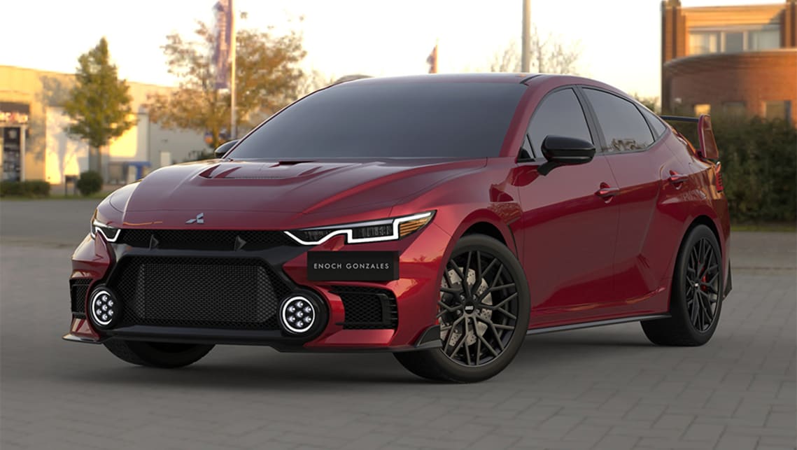 2023 Mitsubishi Lancer Evo XI shapes up! New Subaru WRX STI rival imagined  - but is a different electric Evolution on the way instead? - Car News |  CarsGuide