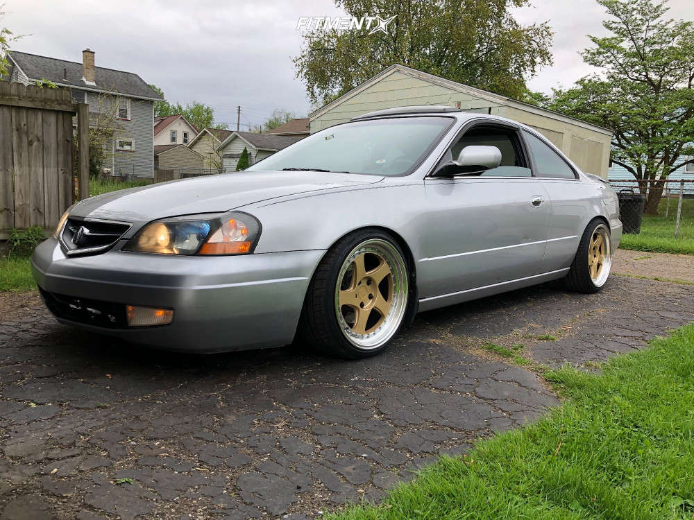 2001 Acura CL Type-S with 18x9.5 Aodhan Ah01 and Achilles 225x35 on  Coilovers | 1101683 | Fitment Industries