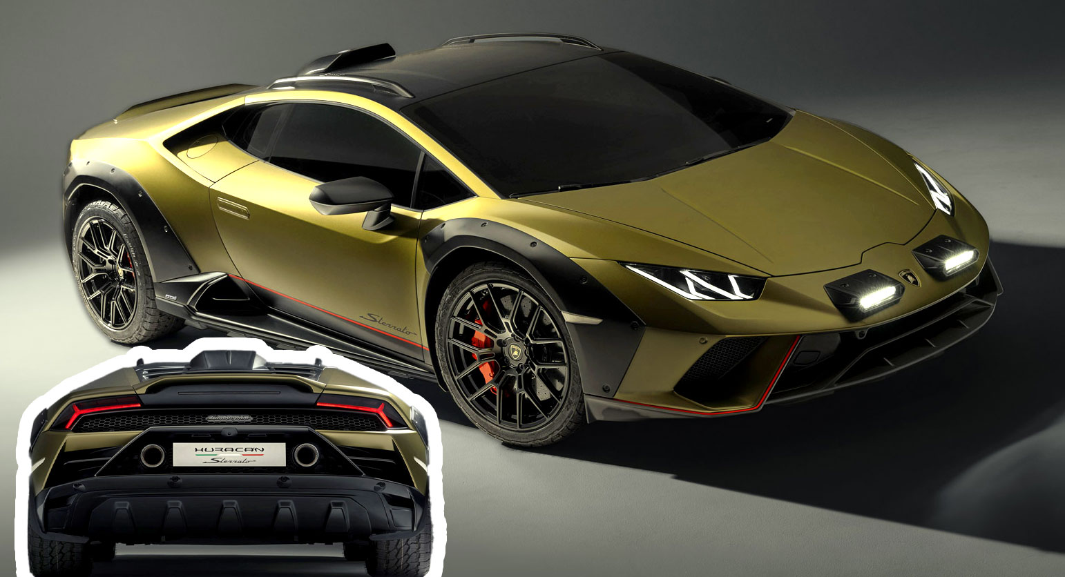 602-HP Lamborghini Huracan Sterrato Crossover Is Limited To 162 Mph, But  Not To Paved Roads | Carscoops