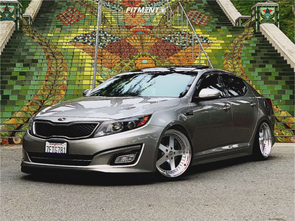 2014 Kia Optima SX Turbo with 19x9.5 ESR SR04 and Achilles 235x35 on  Coilovers | 939196 | Fitment Industries