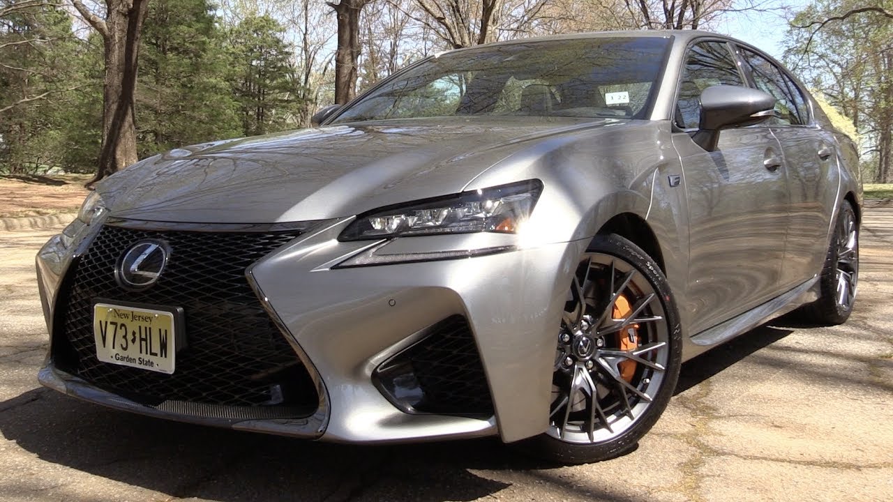 2017 Lexus GS F: Start Up, Road Test & In Depth Review - YouTube