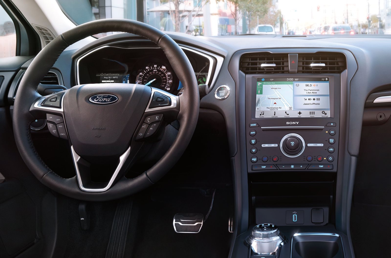 2018 Ford Fusion Hybrid Interior Photos | CarBuzz