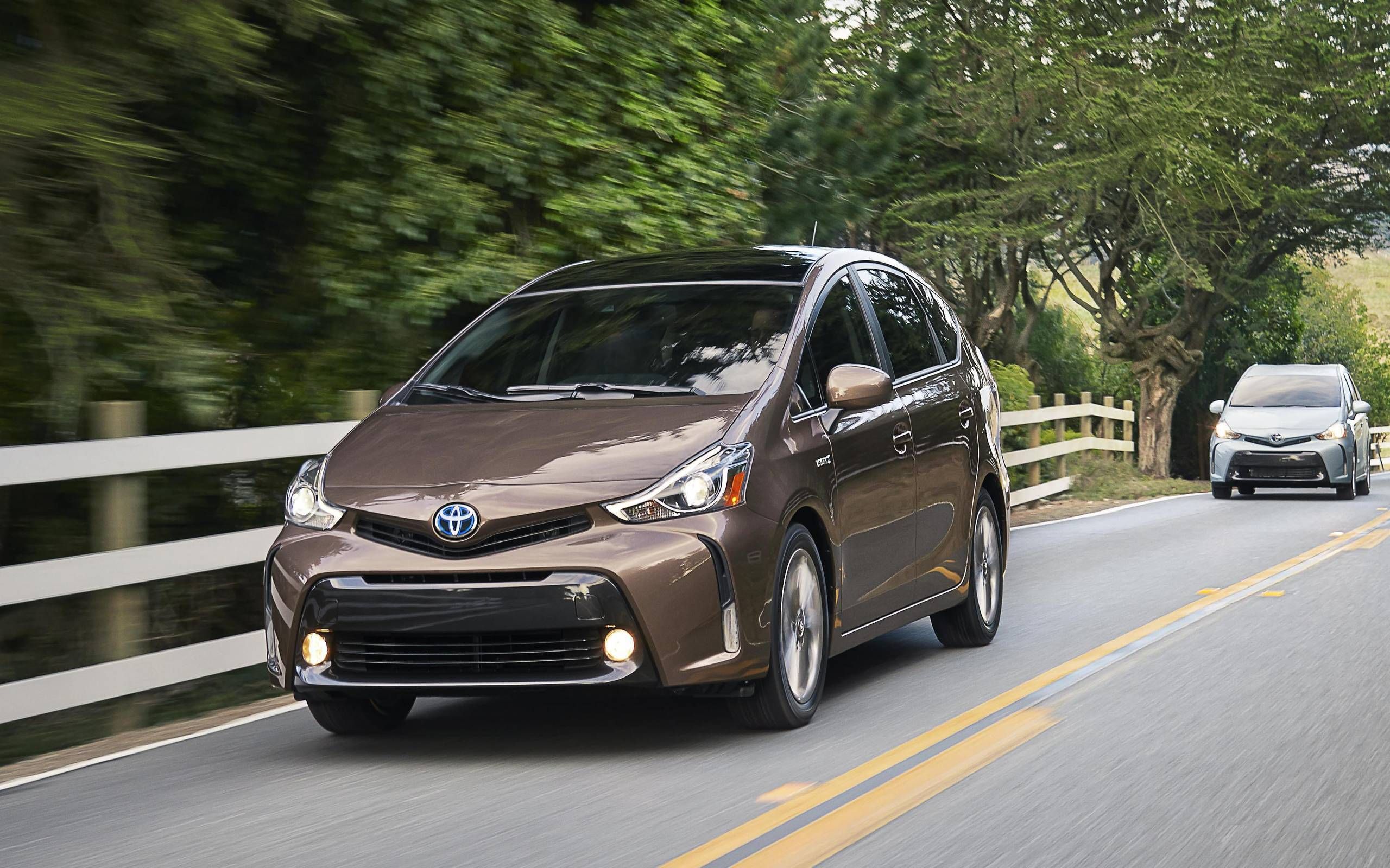 Refreshed Toyota Prius V shows up at LA Auto Show