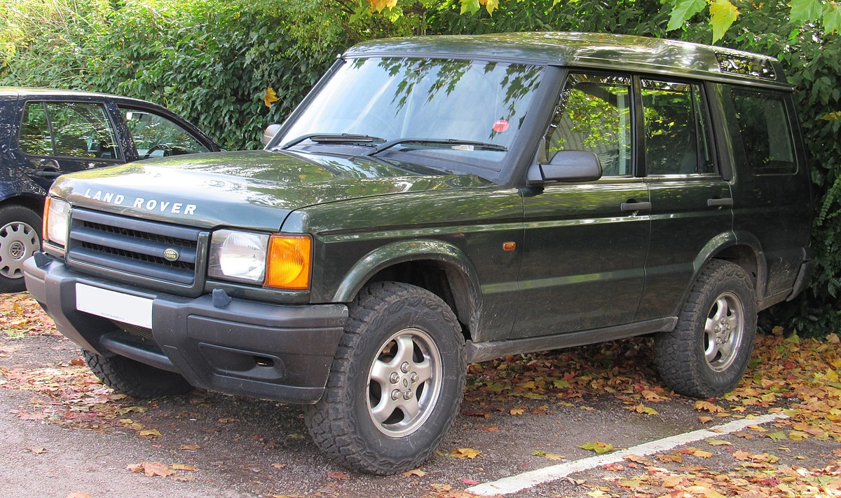 File:1999 Land Rover Discovery TD5 S 2.5.jpg - Wikimedia Commons