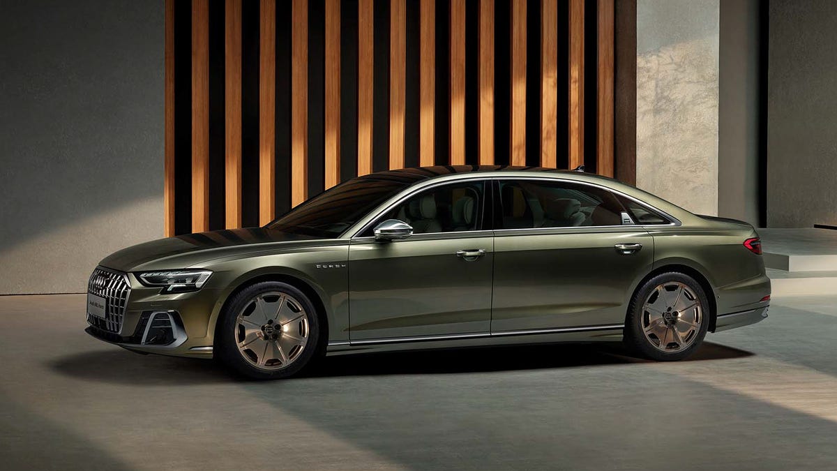 The Audi A8 L Horch is a luxurious, China-exclusive Maybach fighter - CNET