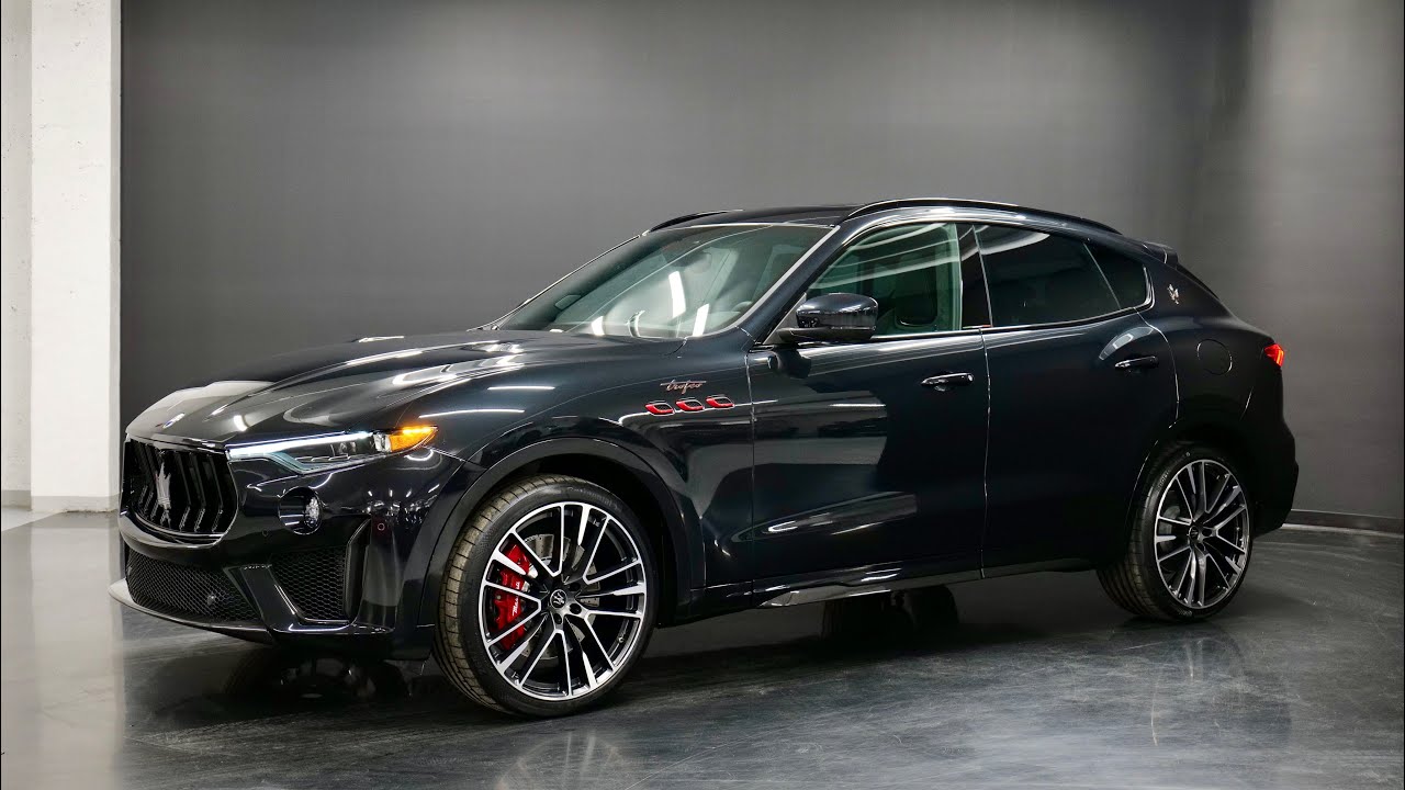 2022 Maserati Levante TROFEO - Revs + Walkaround in 4k - YouTube