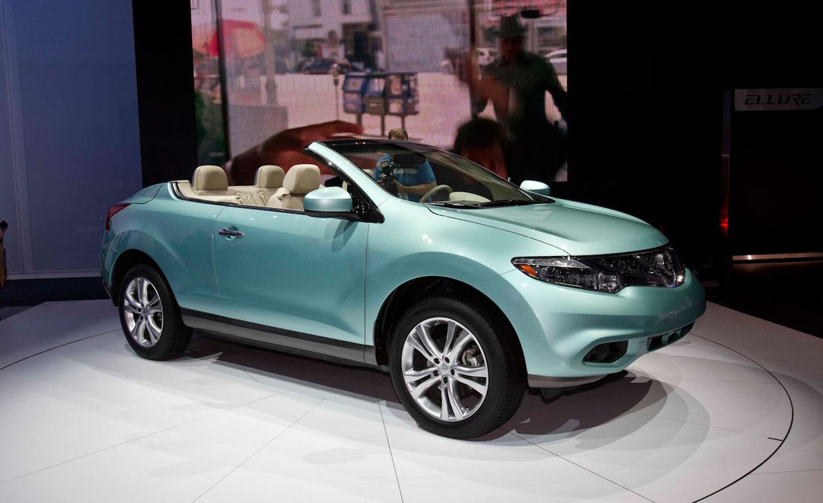 2011 Nissan Murano CrossCabriolet Debuts: Nissan Murano News &#150; Car and  Driver