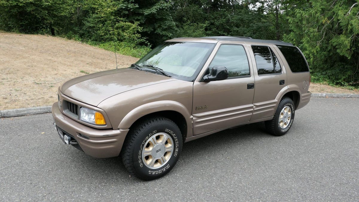 This Oldsmobile Bravada Is The Most Bizarre Thing On Bring A Trailer Right  Now