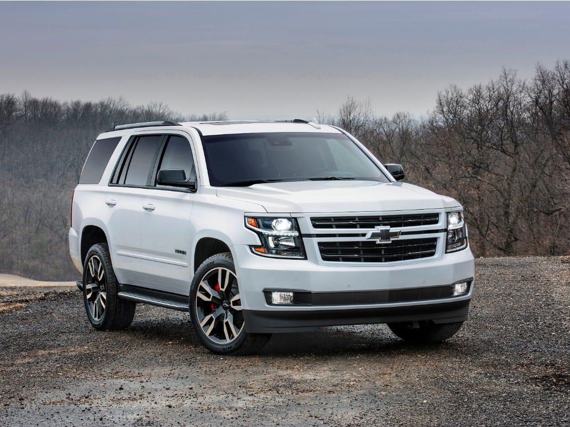 Chevy Tahoe RST SUV Review, Pictures