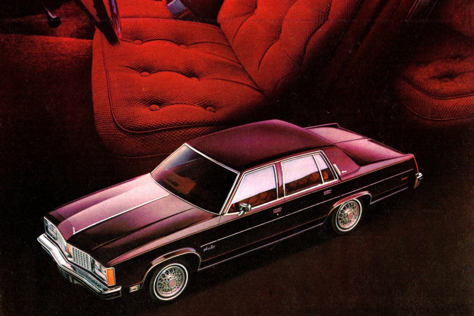 See Classic Oldsmobile luxury sedans from the late '70s, inside & out -  Click Americana