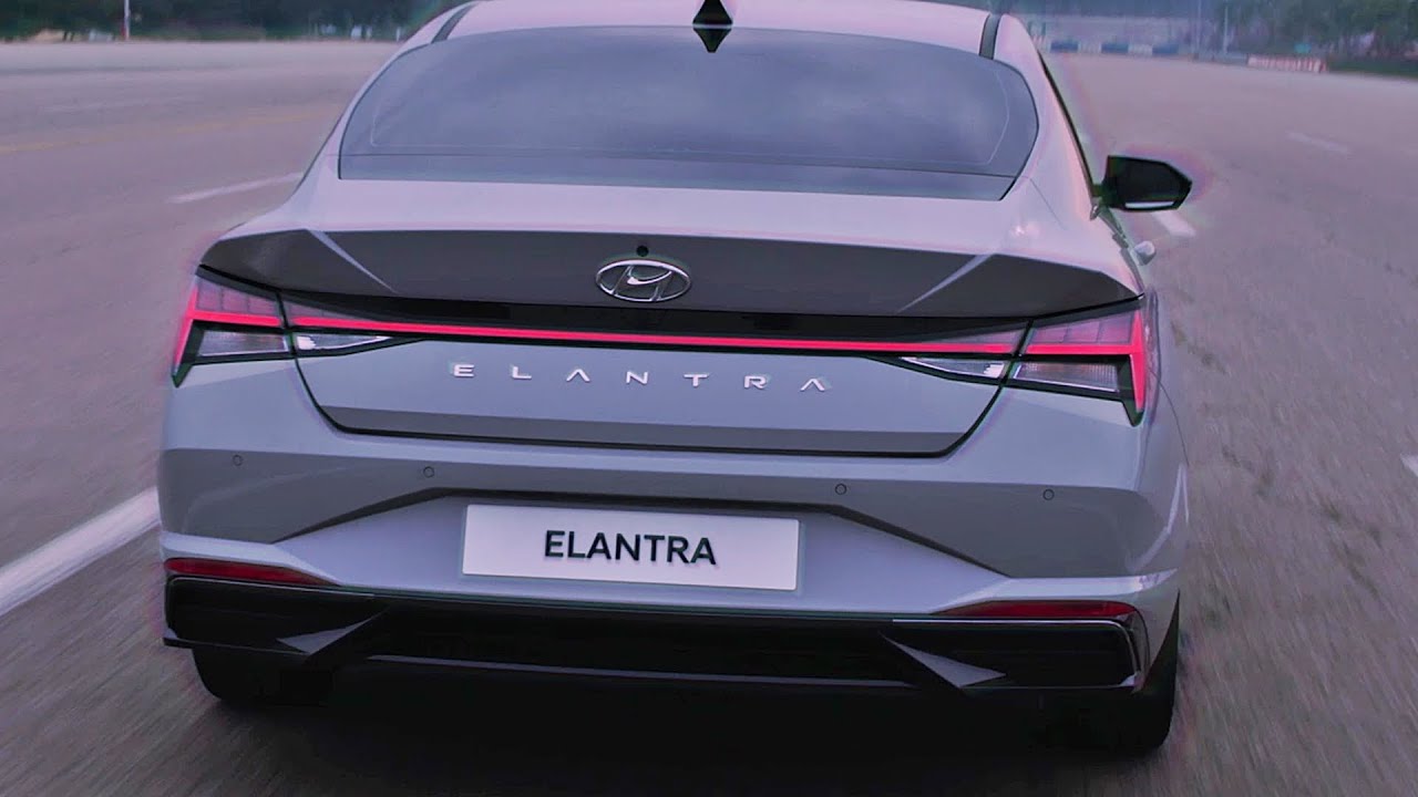 2021 Hyundai Elantra - interior Exterior and Drive (incredible) - YouTube