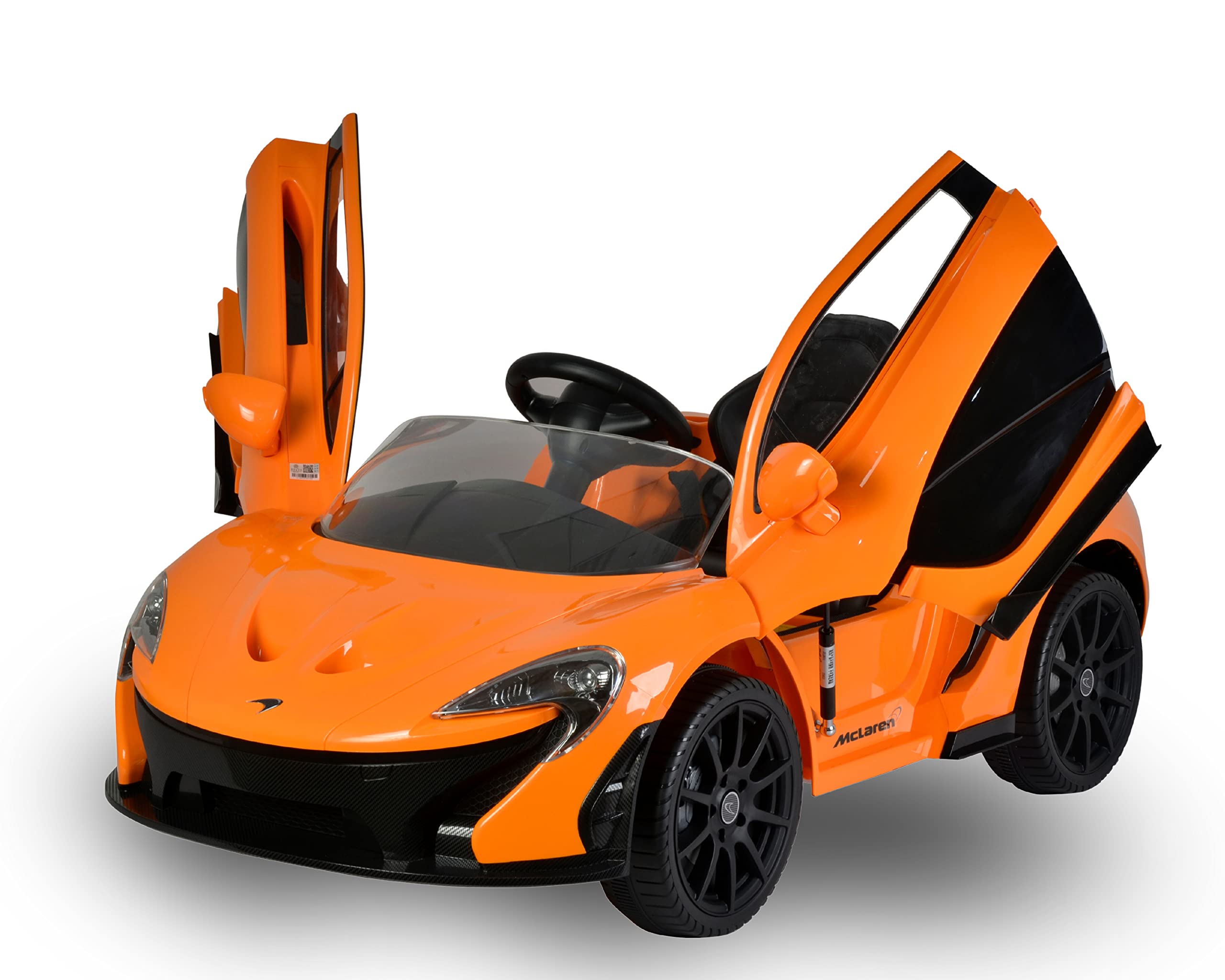 Amazon.com: Mclaren P1 Orange 12v Kids Cars - Dual Motor Electric Power  Ride On Car with Remote, MP3, Aux Cord, Led Headlights, and Premium by  First Drive : Everything Else