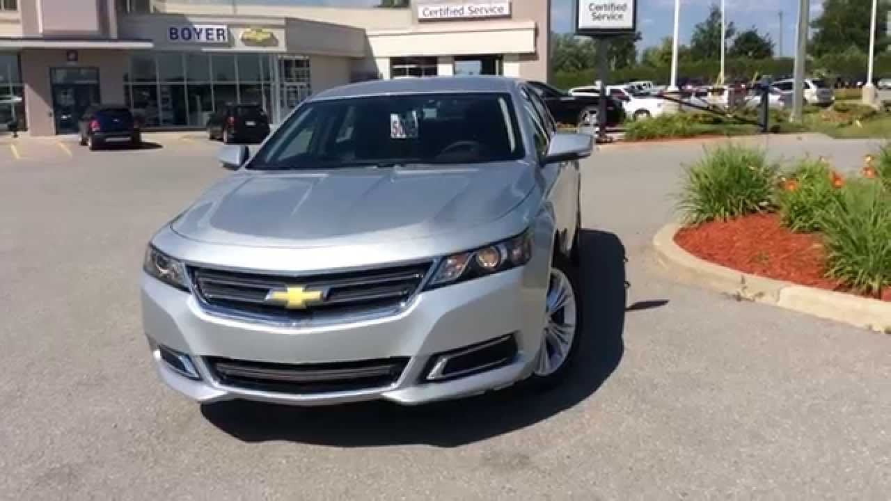 2015 Chevrolet Impala 4dr Sdn LT w/1LT | Boyer Chevrolet Lindsay - YouTube