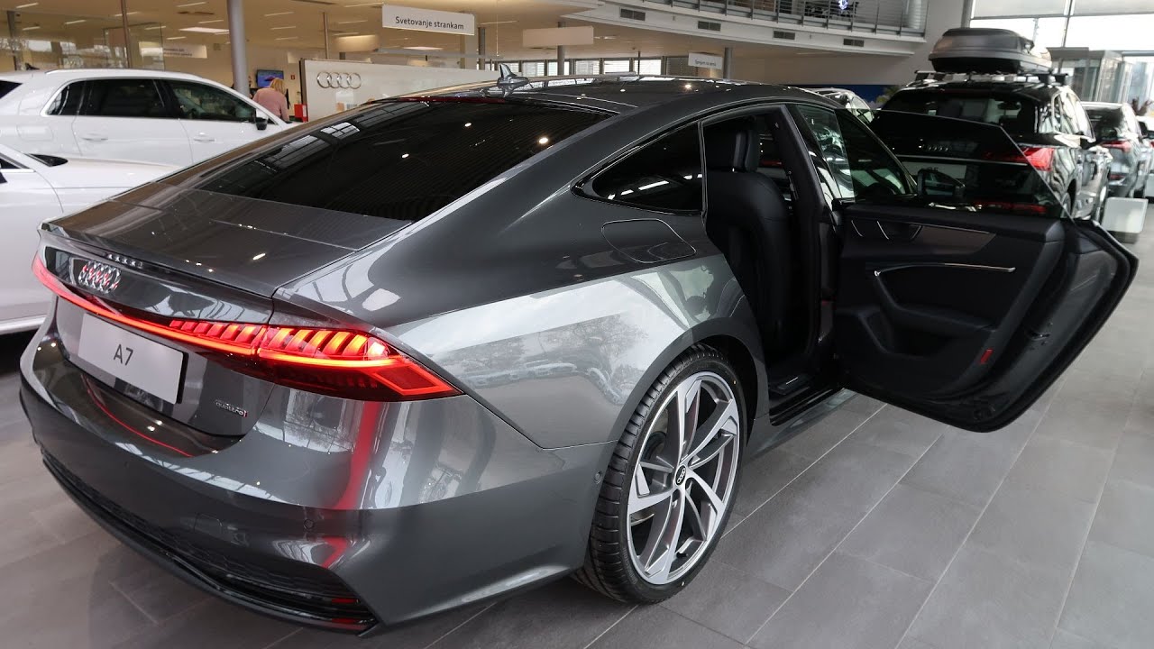 2021 Audi A7 Sportback 40 TDI S Line Quattro (204 hp) - Visual Review by  Supergimm - YouTube