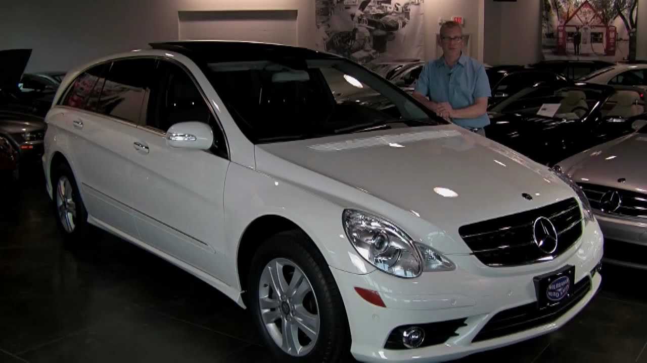 2009 Mercedes-Benz R350 4MATIC - Navigation, Sport & Entertainment  Packages, Pano Roof - 23,414 mi - YouTube