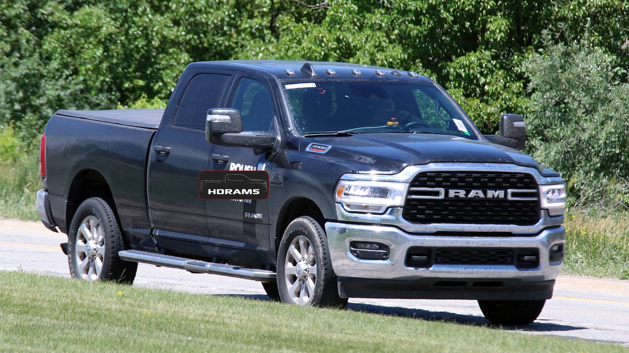 SPOTTED: 2023 Ram 3500 Big Horn Crew Cab 4x2 Out On Public Roads! -  MoparInsiders