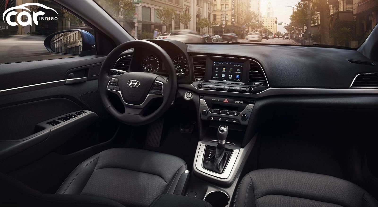 2018 Hyundai Elantra Interior Review - Seating, Infotainment, Dashboard and  Features | CarIndigo.com