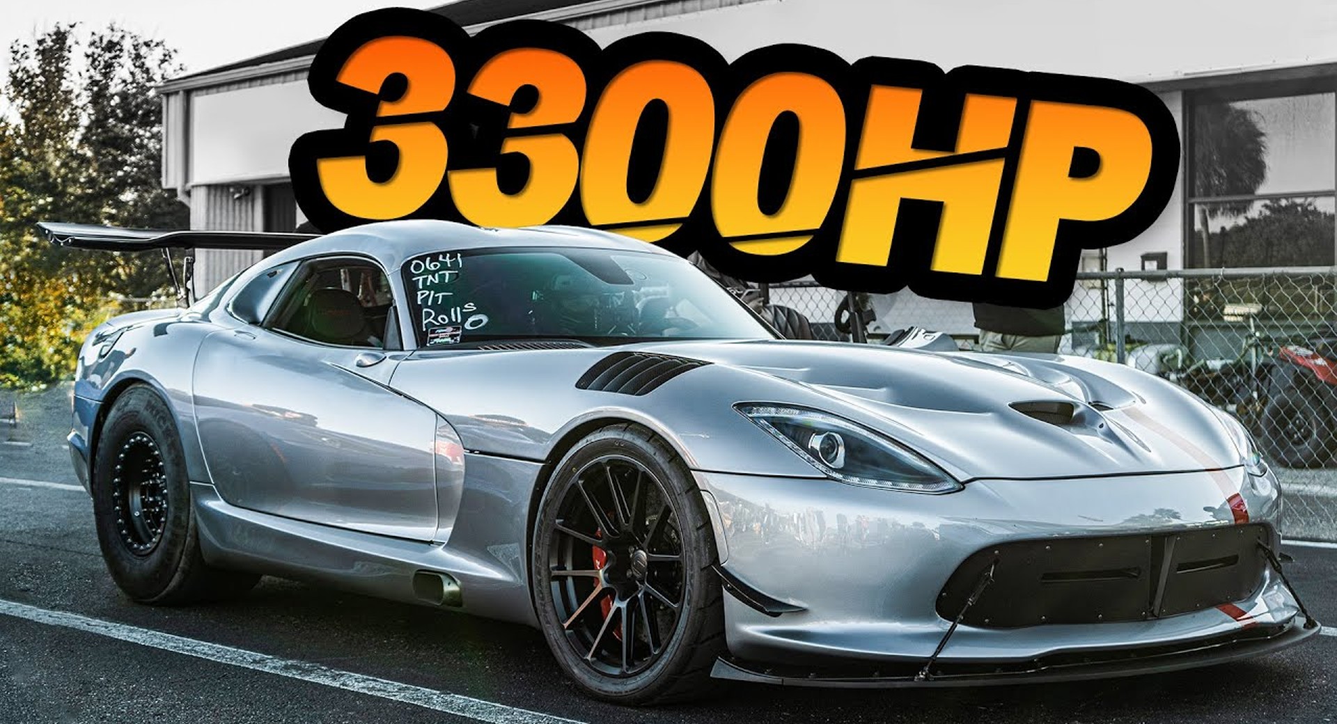 Stop What You're Doing And Watch This 3,300 HP Dodge Viper Do A 6-Second  1/4 Mile Pass | Carscoops
