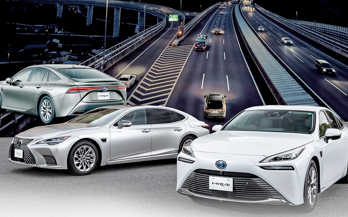 Lexus LS, Toyota Mirai get new advanced technologies | Automotive News