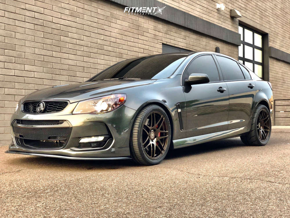 2017 Chevrolet SS Base with 19x9 Forgestar F14 and Toyo Tires 275x35 on  Lowering Springs | 1544439 | Fitment Industries