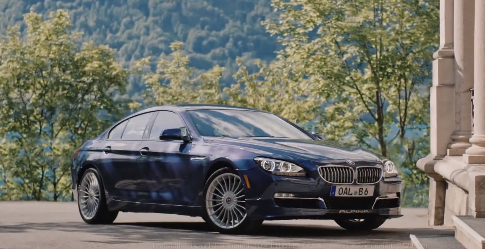 BMW Alpina B6 Biturbo Gran Coupe Gets a First Commercial - autoevolution